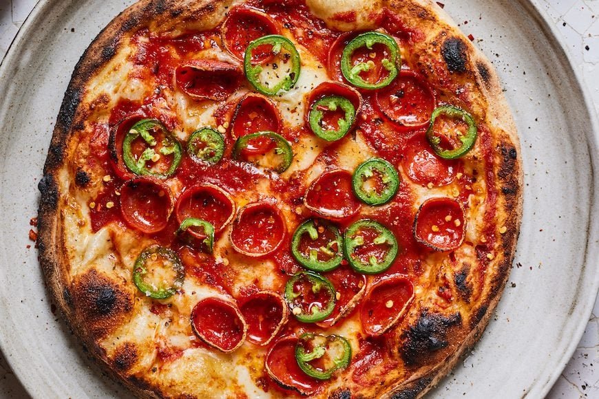 Spicy Pepperoni Pizza