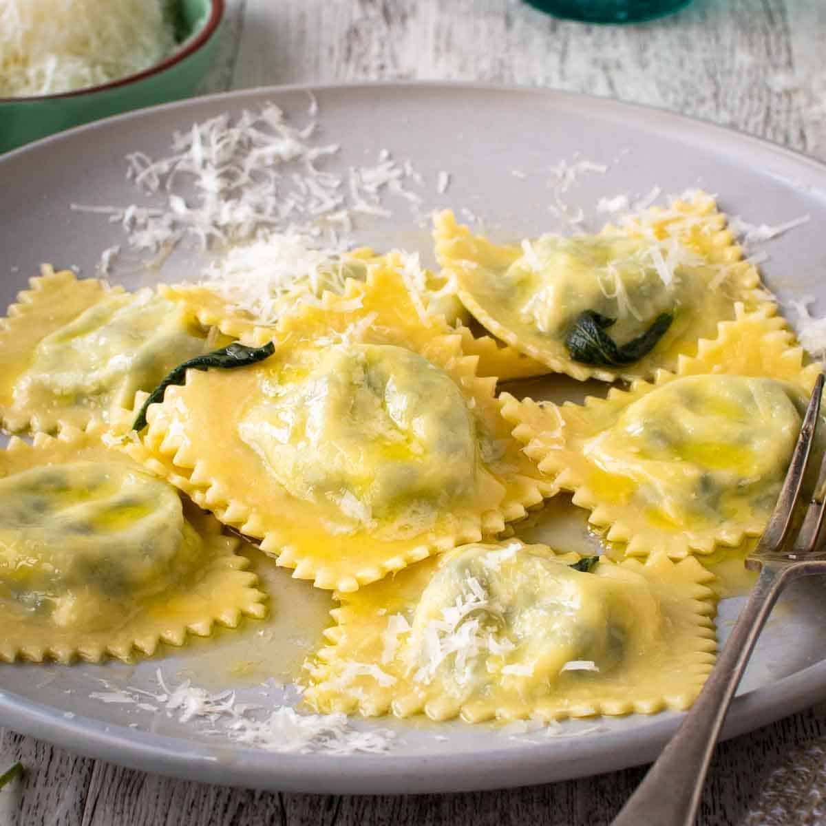 Spinach & Cheese Ravioli
